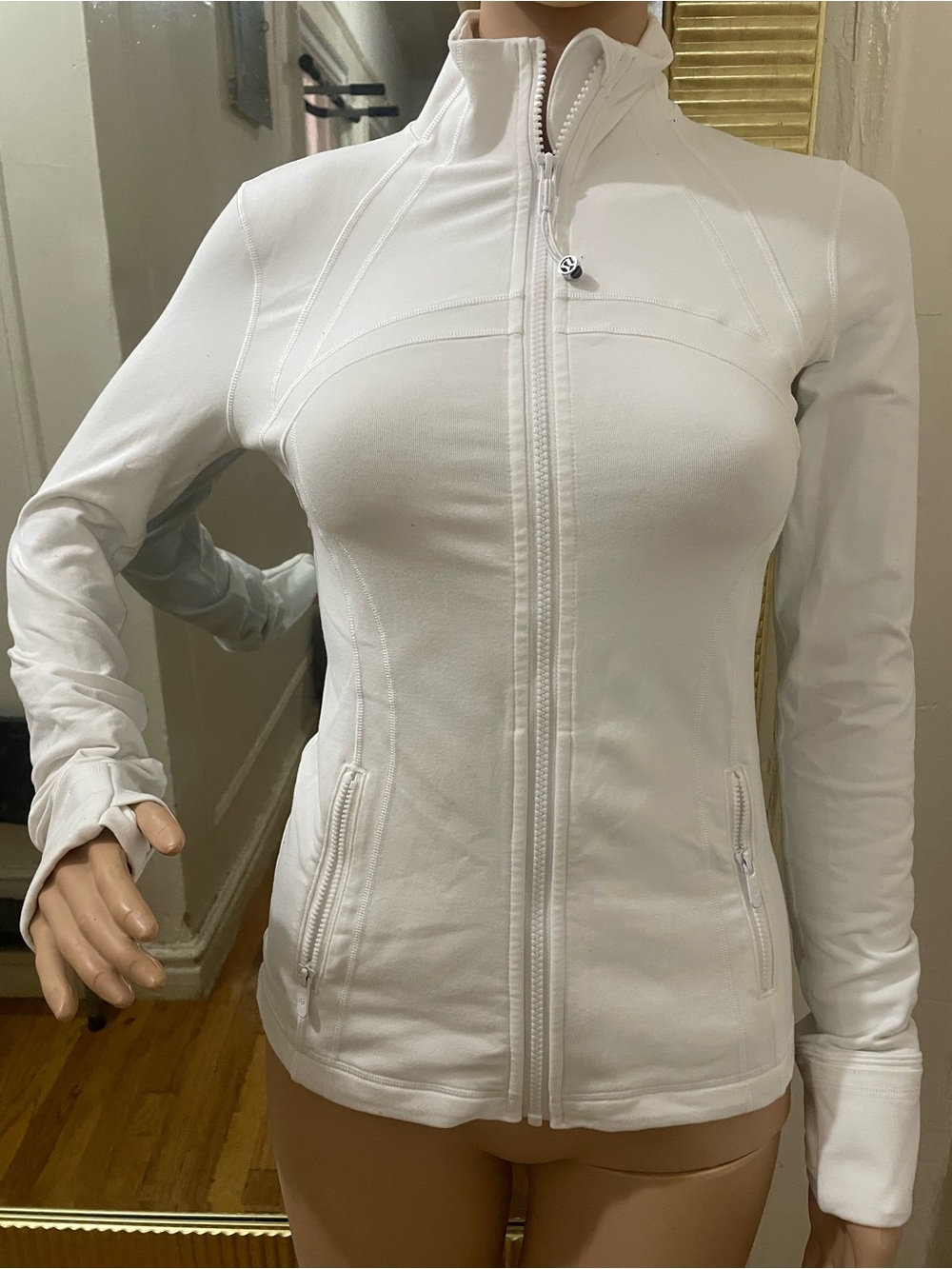 lululemon athletica White Full-Zip Utility Jacket - Picture 11 of 12